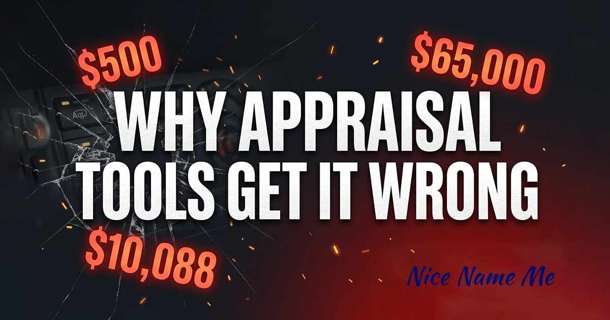 Why domain appraisal tools get it wrong